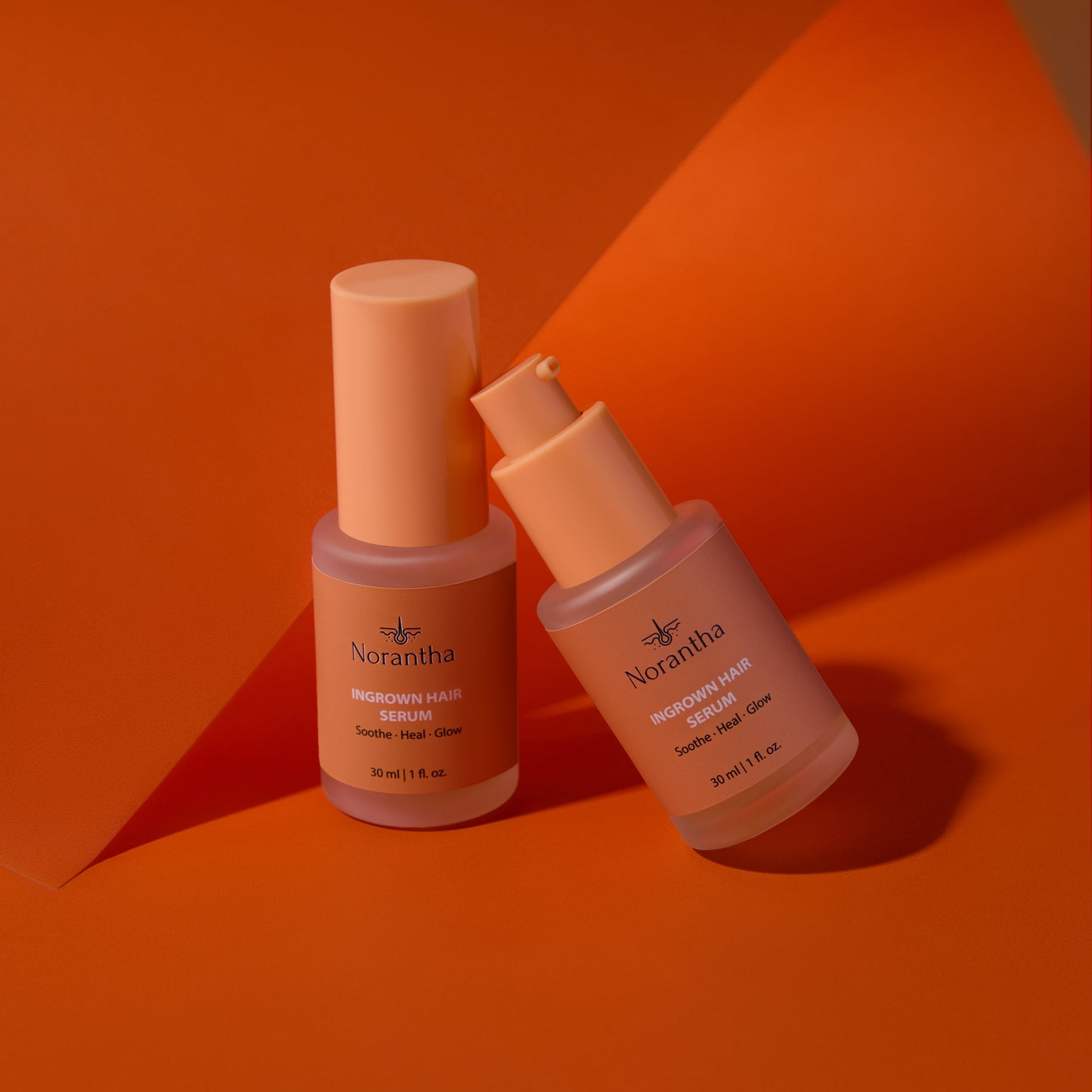 Post hair removal serum for bikini line and body care