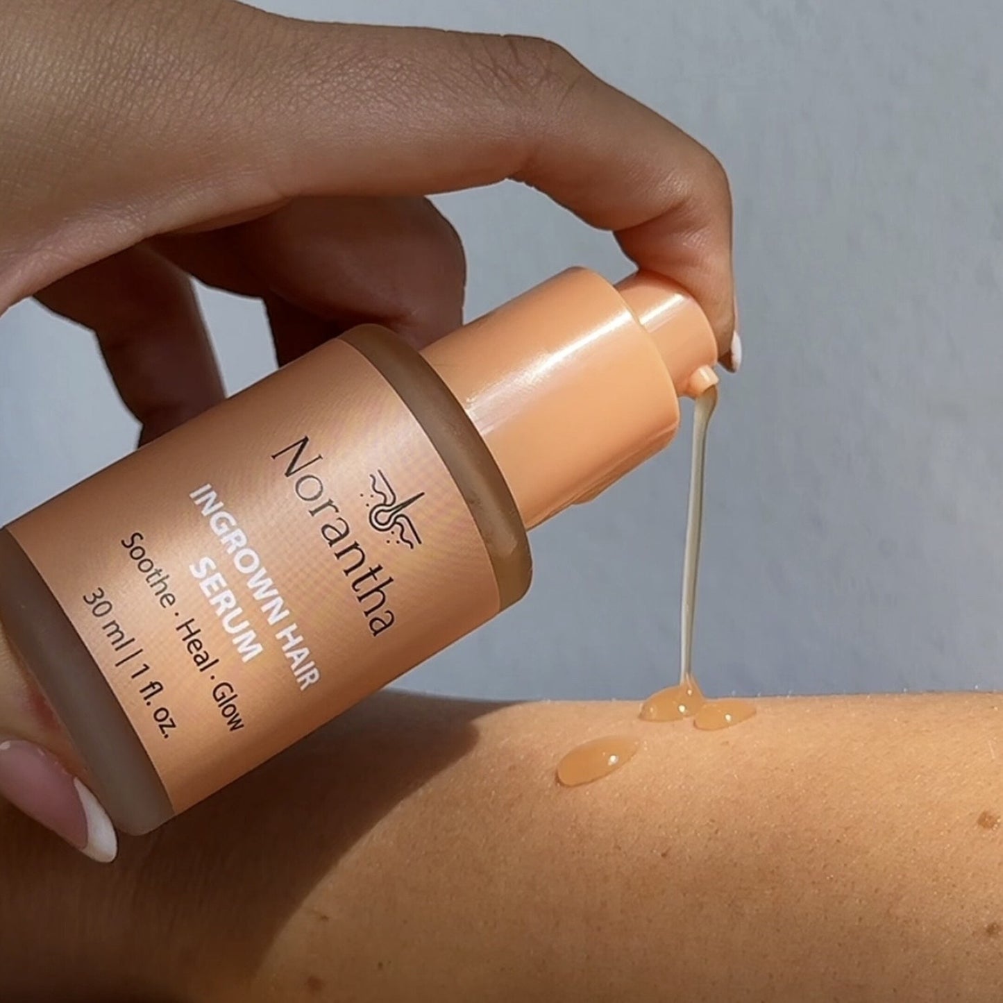 Serum for razor bumps, redness and irritation after hair removal