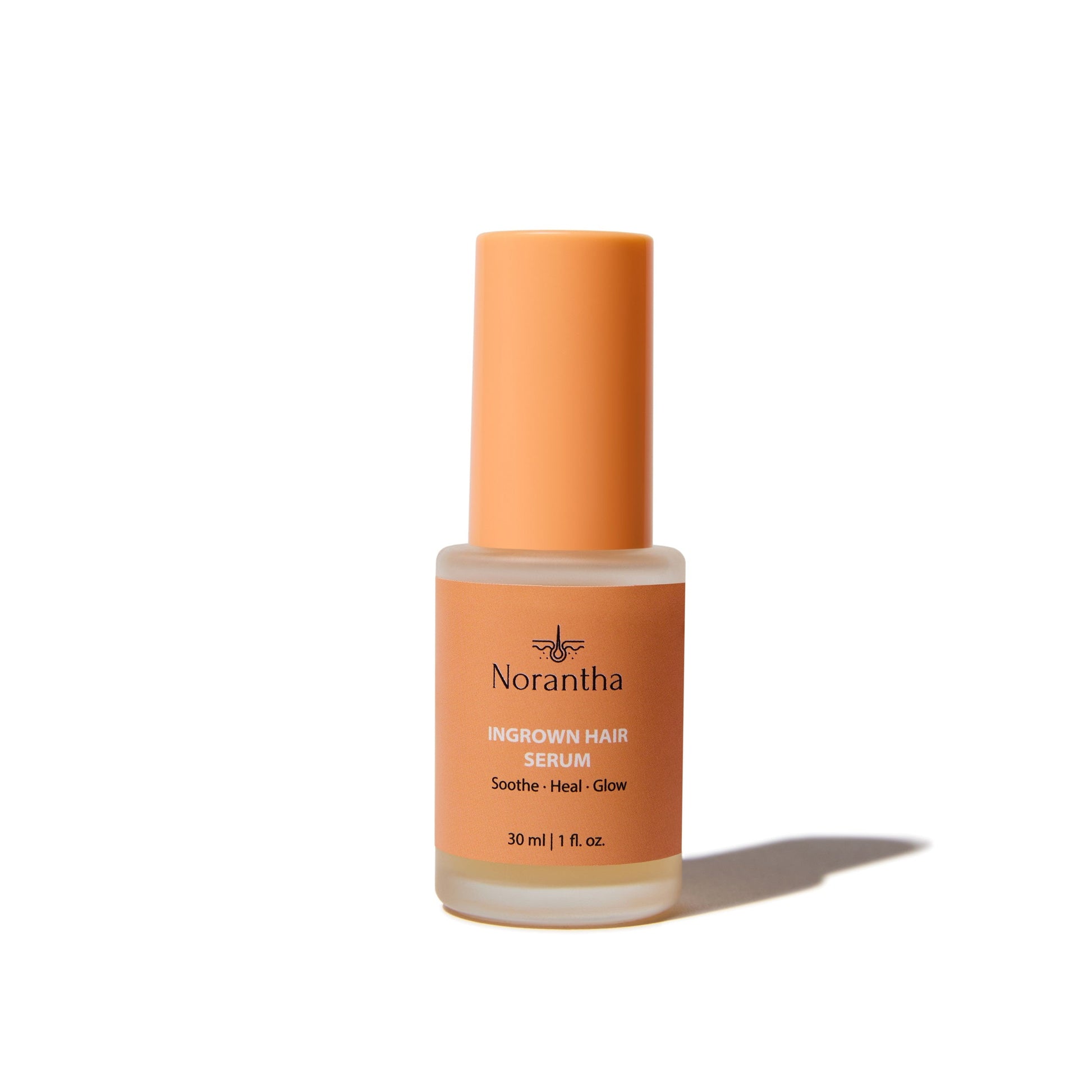 Ingrown hair and razor bump serum for shaved and waxed skin