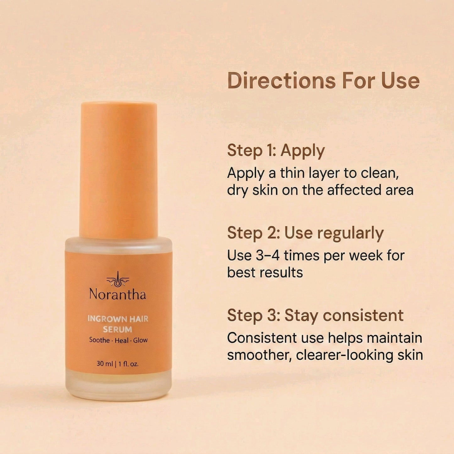 Norantha Ingrown Hair Serum